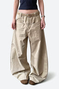 Relaxed Barrel Pants