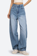 Arc Curved Barrel Jeans - Light Blue