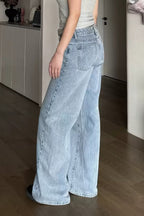 Vintage Low Rise Wide Leg Jeans