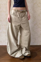 Relaxed Barrel Pants