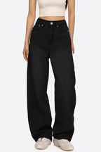 Arc Curved Barrel Jeans - Black