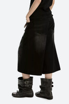 Studded Cropped Denim Pants