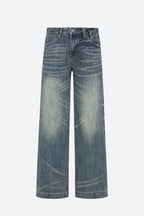 Classic Mid Rise Baggy Jeans