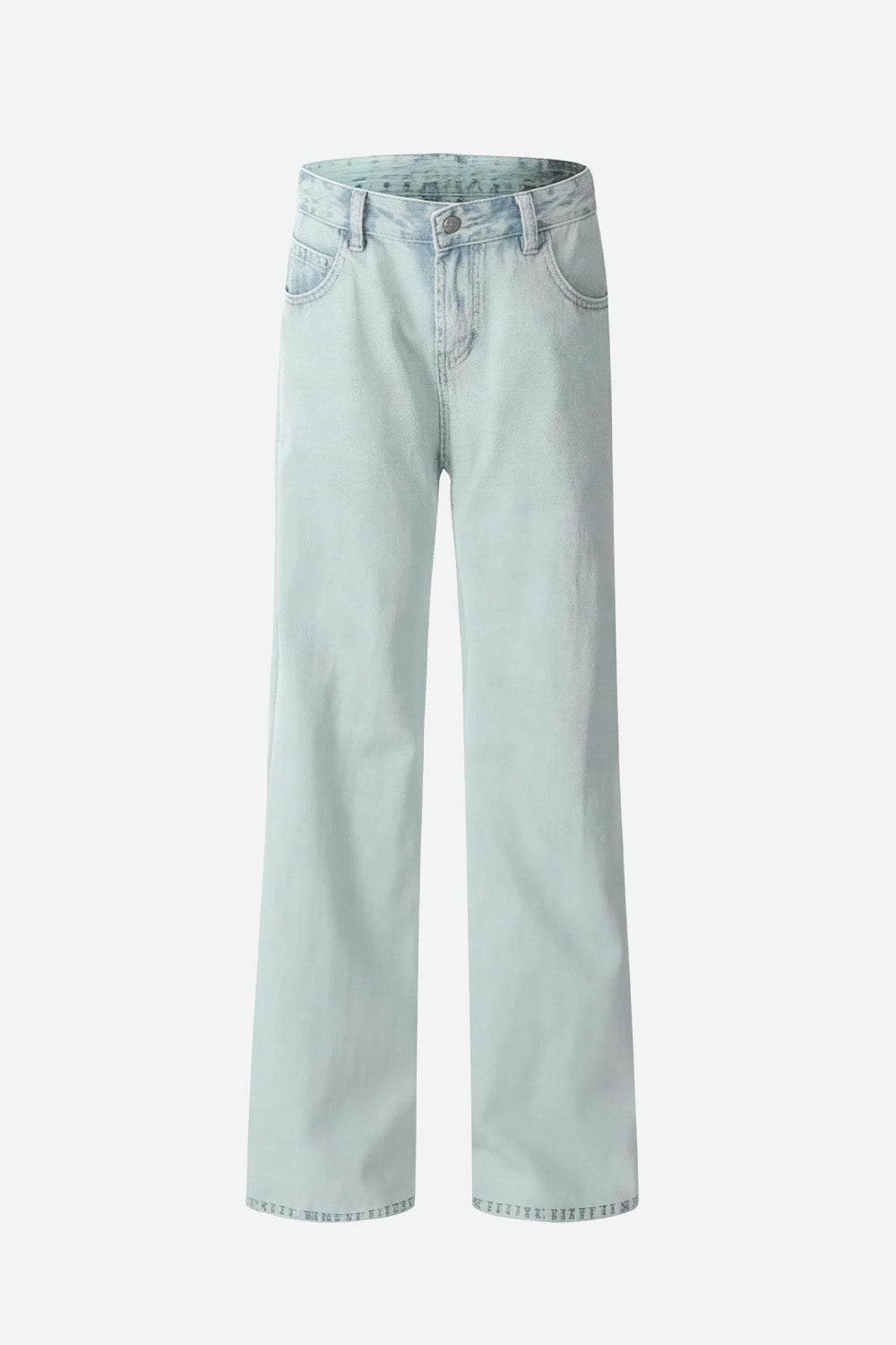 Light Wash Low Rise Flare Jeans