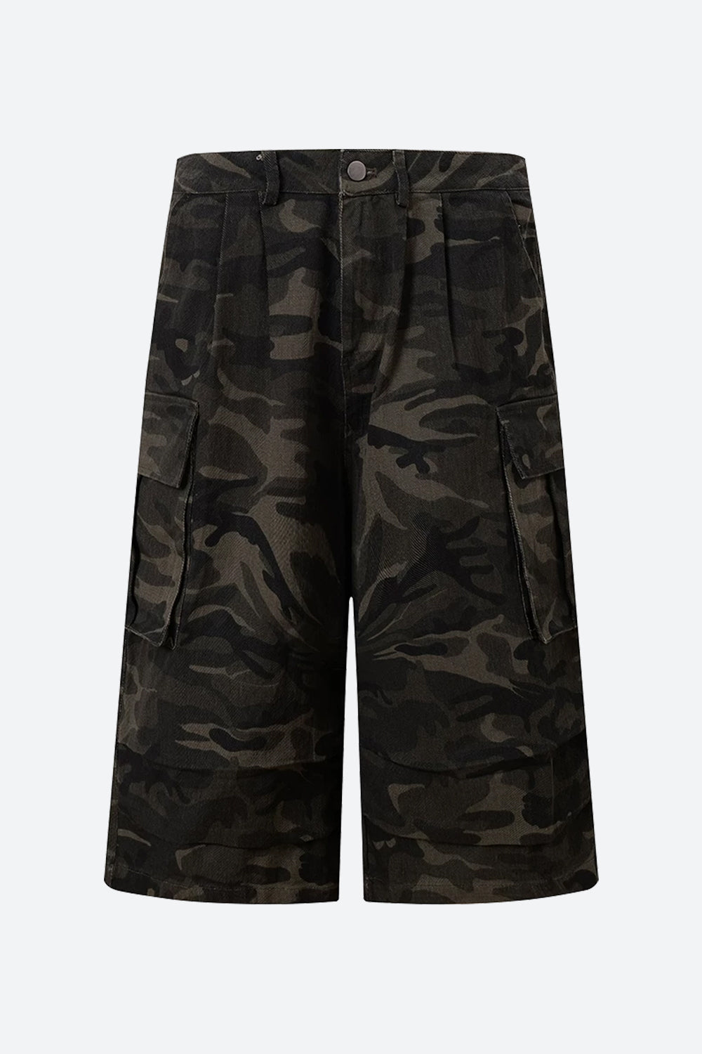 Camo Cropped Utility Pants