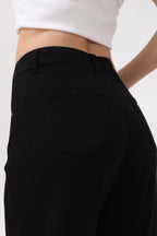 Mars Power Arc Curved barrel jeans for women in denim