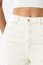 Mars Power Drift baggy wide leg jeans in beige relaxed fit denim