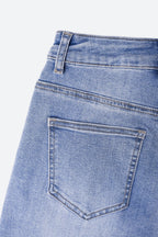 Mars Power Outline flare jeans in stretch denim